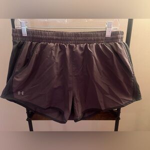 Under Armour Women's Dark Purple Athletic Shorts